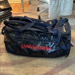 Patagonia Navy Duffel Bag